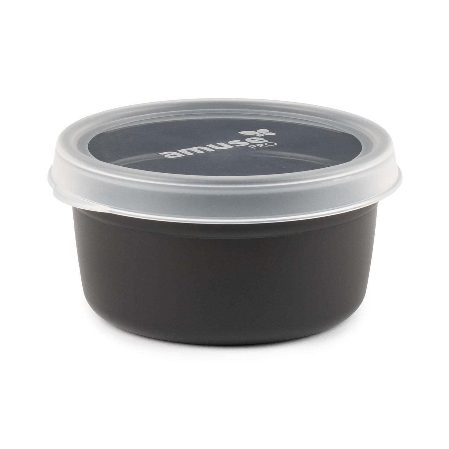 Plastlåg Verive til plastskål 500ml Ø120mm,80 stk/krt