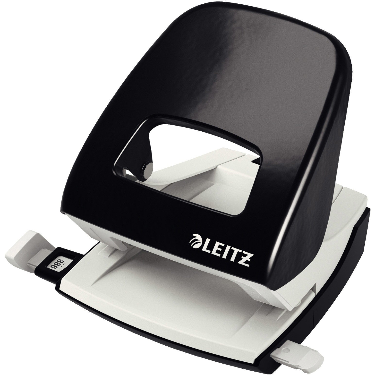 Leitz 5008 hulapparat i sort – 2 huller, op til 30 ark