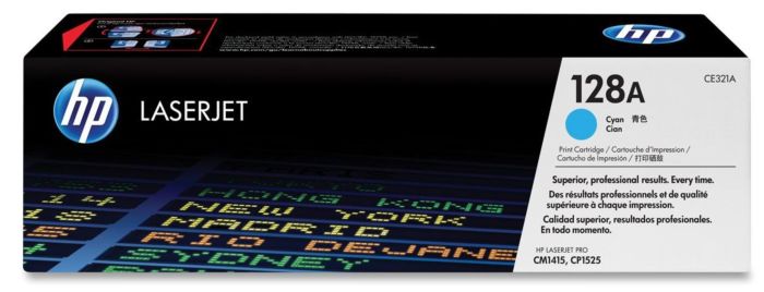 HP Toner CE321A cyan Nr. 128A