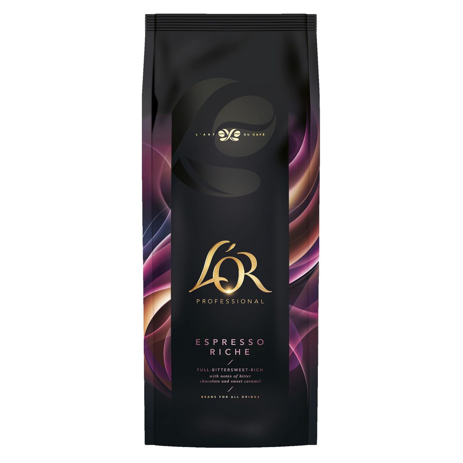 Kaffe L'OR Riche Espresso 1kg Hele bønner,6 ps/krt