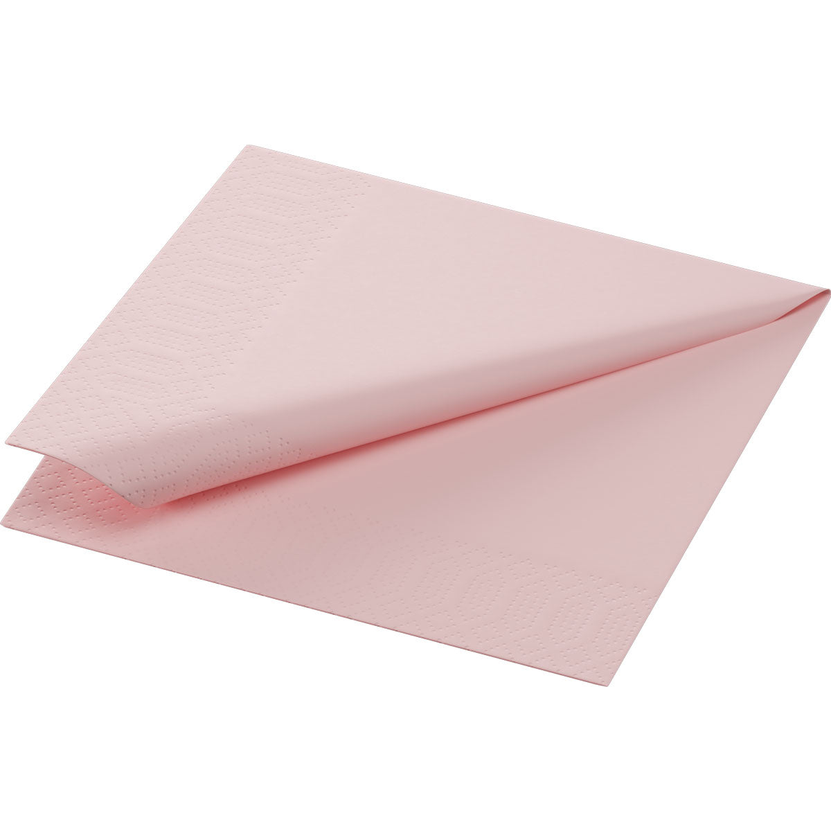 Kaffeserviet, 1/4 Fold, 3-lags, 24x24, Duni, Mellow Rose, ( 250 stk )