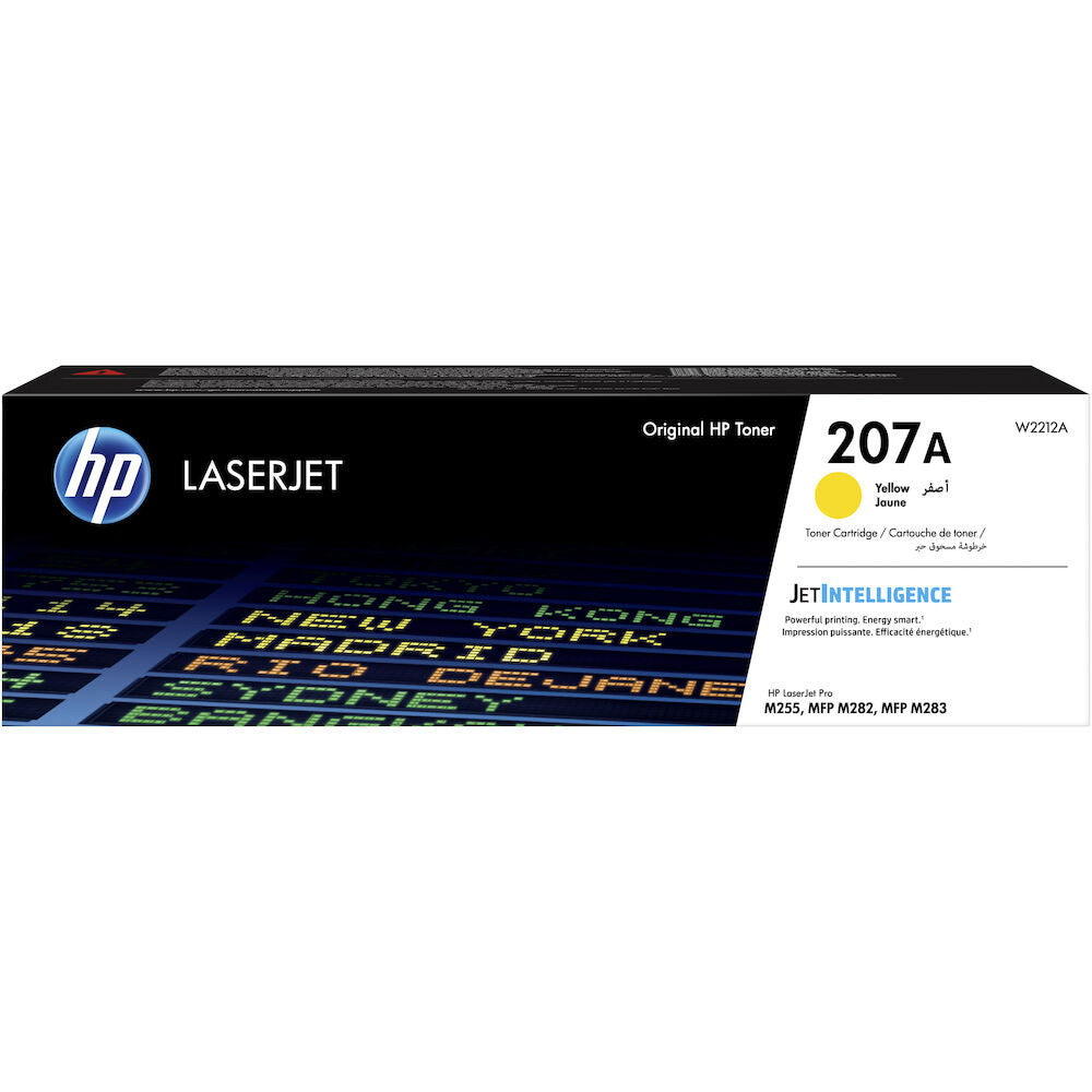 HP W2212A toner yellow 207A 1250 sider