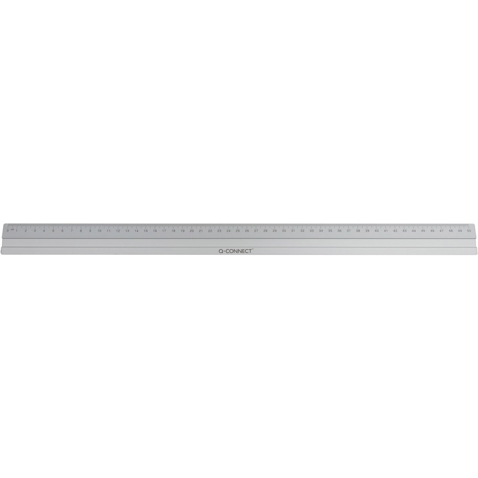 Q-connect 50 cm aluminiumslineal