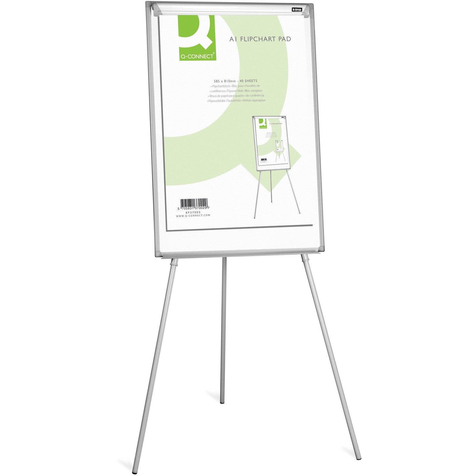 Q-connect flipoverpapir 81x58,8cm 5blk