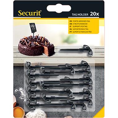 Skilteholder Securit Sort til 111547-1/111551-1,20 stk/pk