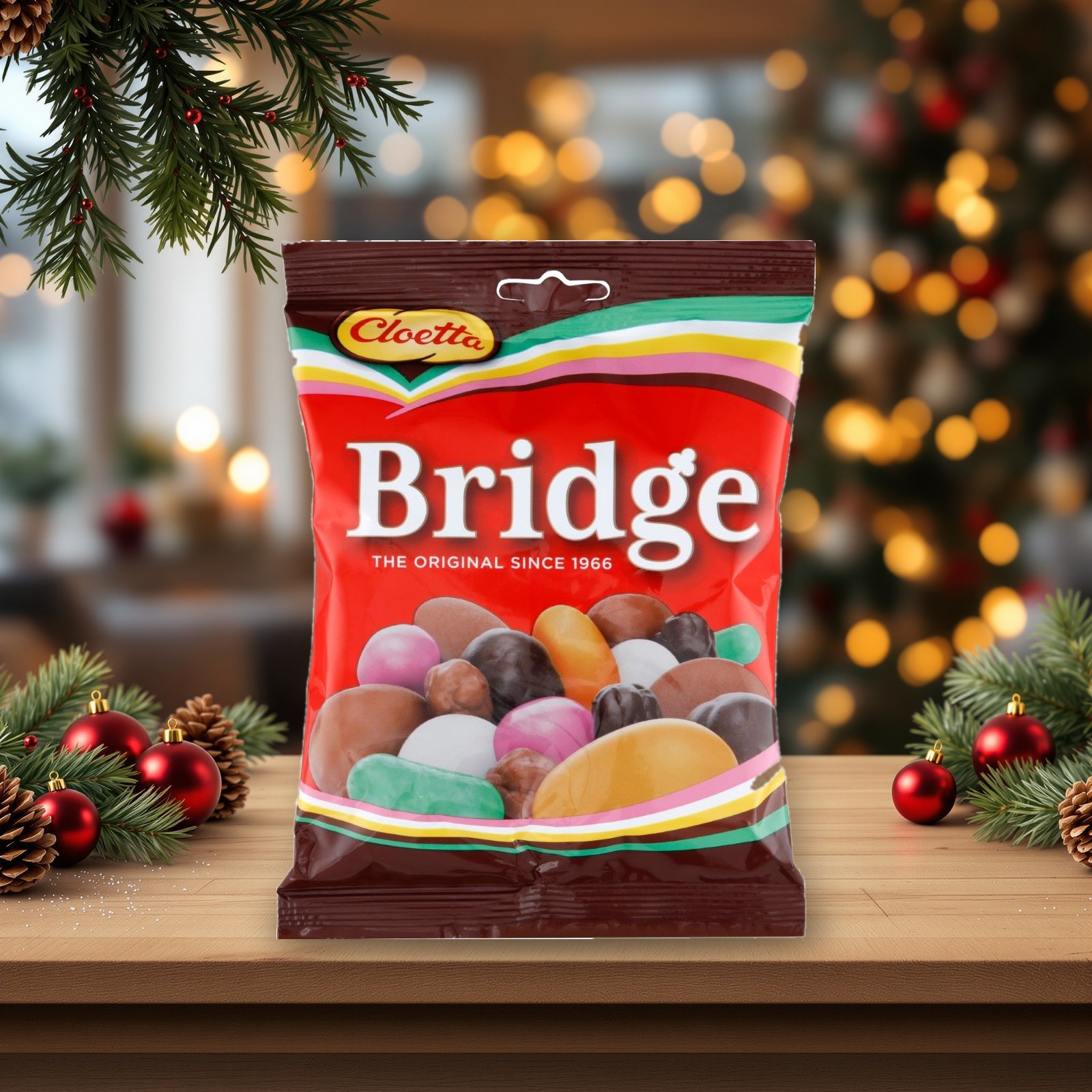 Cloetta Bridgeblanding 180 g