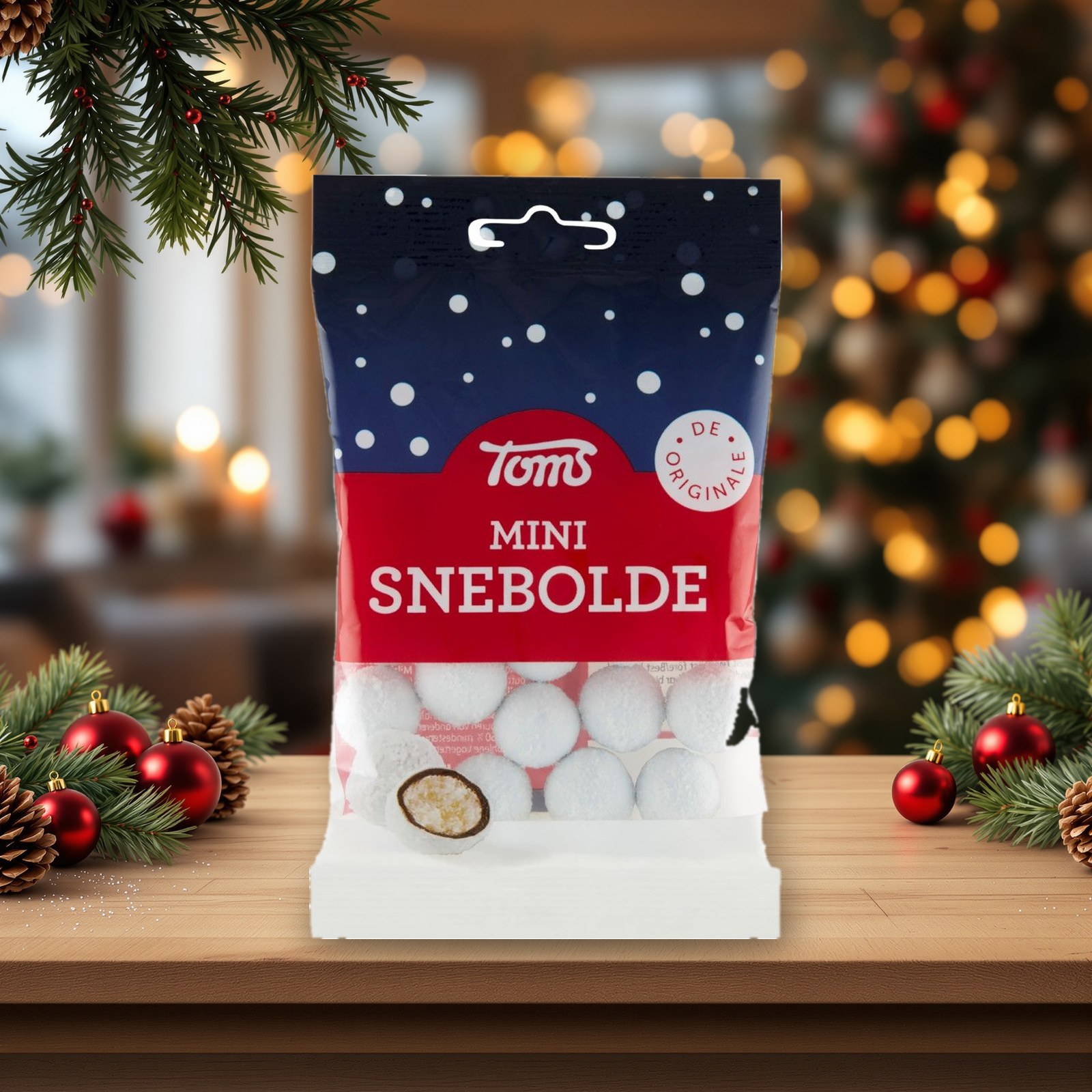 Toms Guld Knas Mini Snebolde 75 g