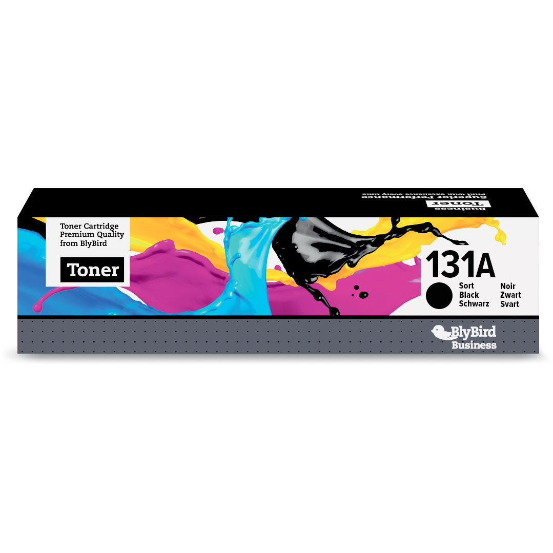 BlyBird 131A CF210A Sort Lasertoner, 1.600 sider