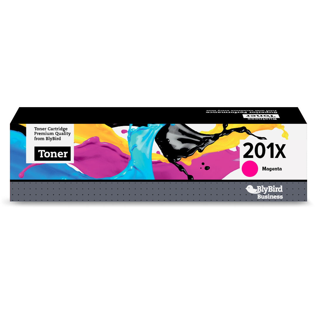 BlyBird 201X CF403X Magenta Lasertoner, 2.300 sider