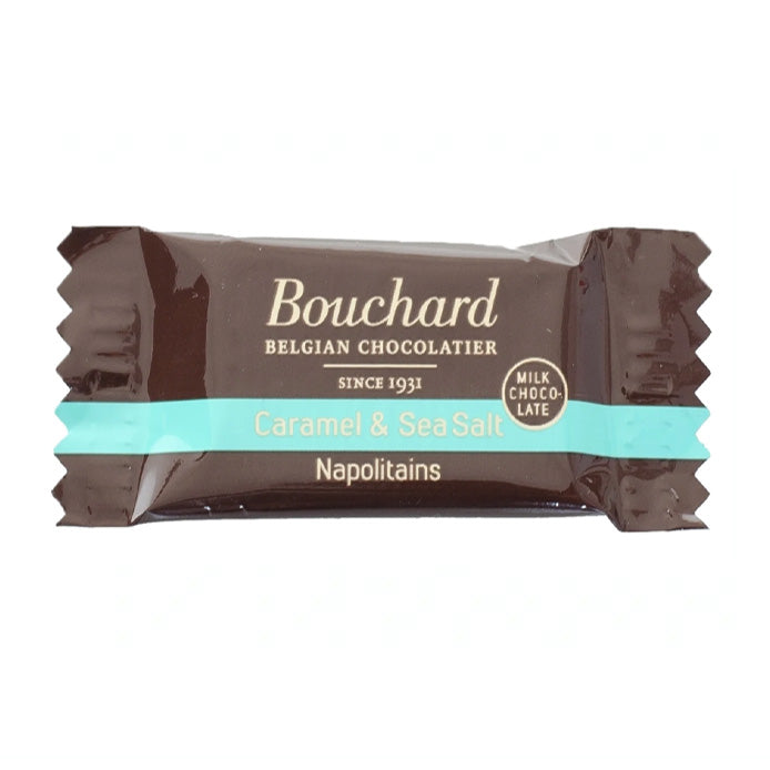 Bouchard Mørk Chokolade med Karamel/Havsalt - 5 gr, 200 Stk