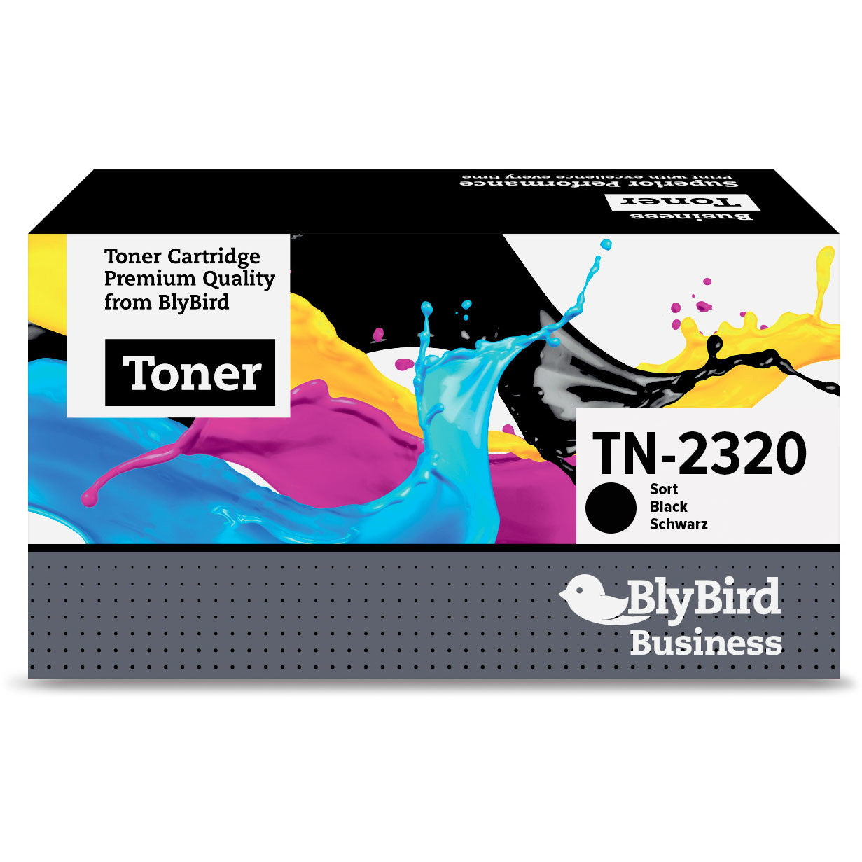 BlyBird TN-2320 Sort Lasertoner, 2.600 sider