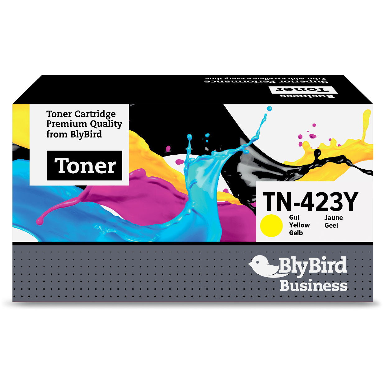 BlyBird TN-423Y Gul Lasertoner, 4000 sider