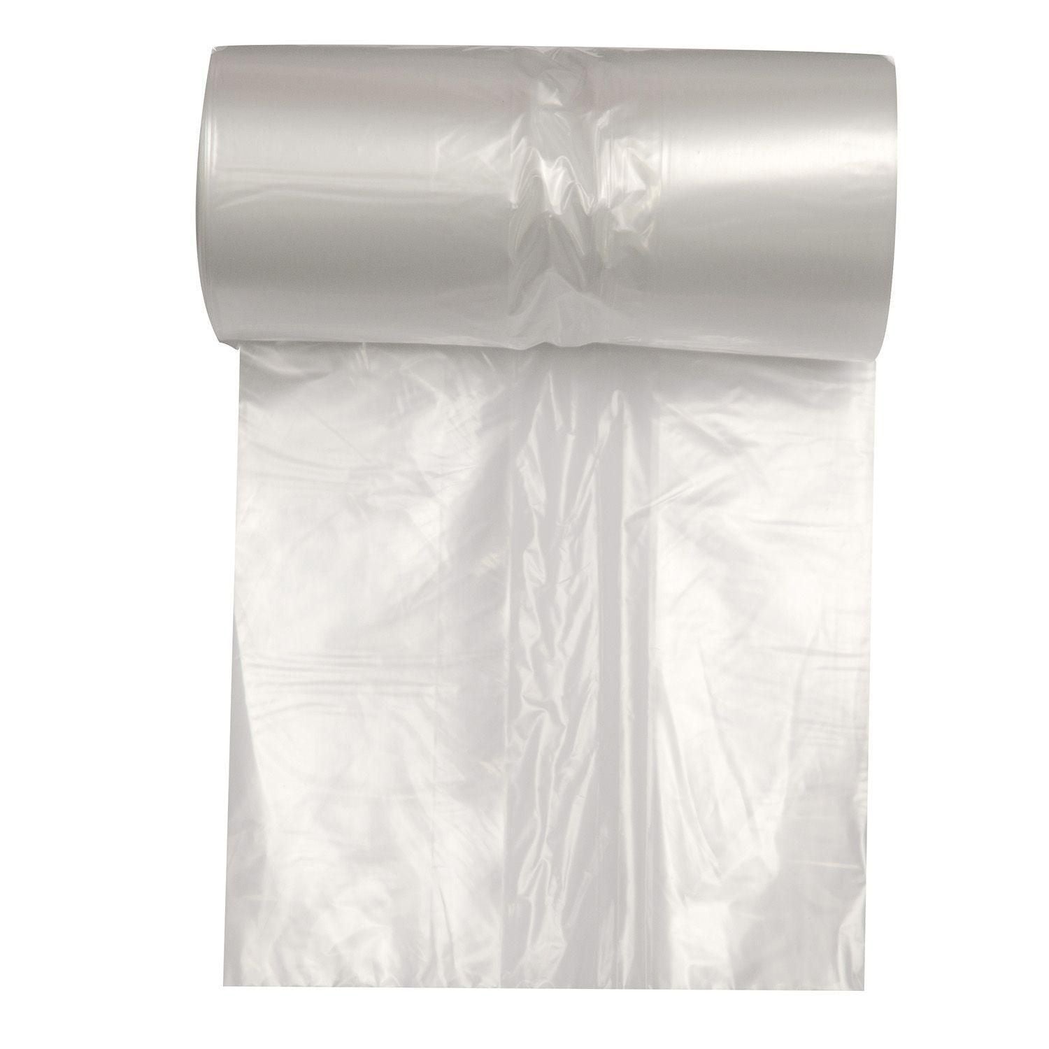 Spandepose 40 ltr B500xL700mm 15my Med Fals Kompakt LDPE Klar,50 stk/rl