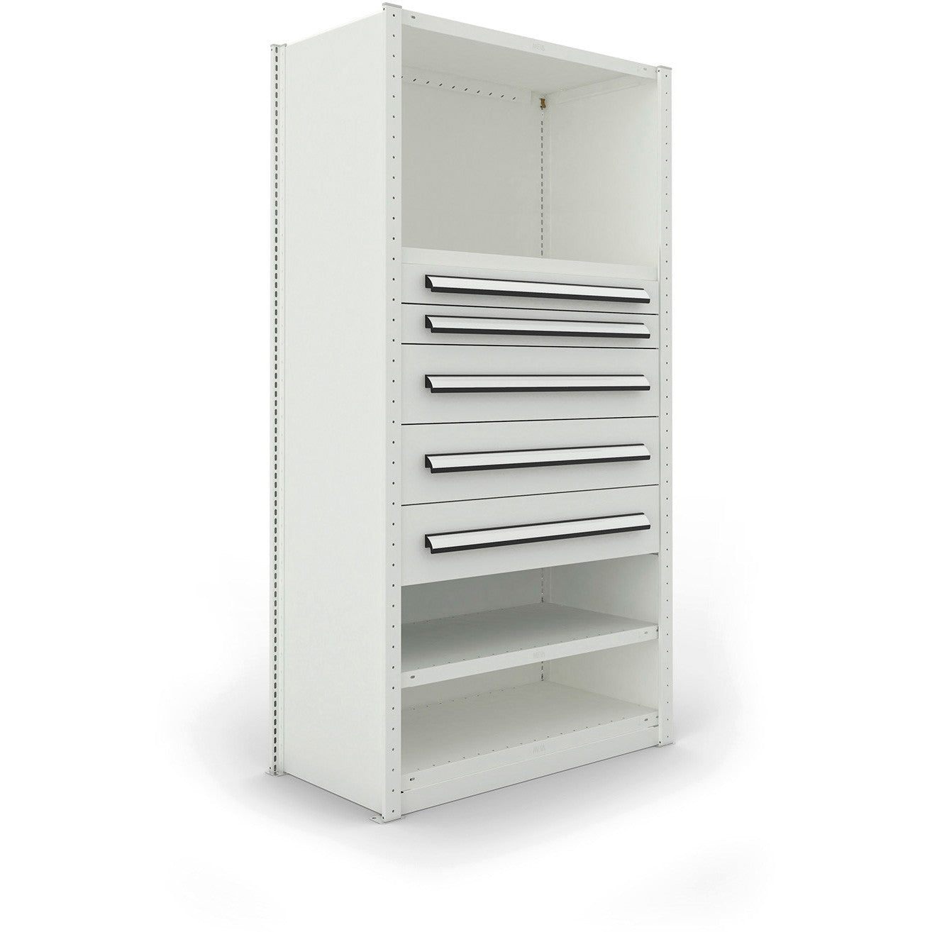 META Quick reol 5 skuffer 50x100x200cm 100kg
