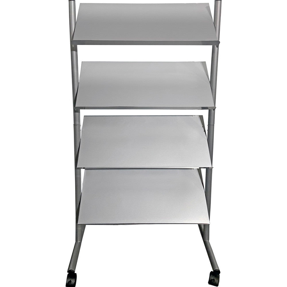 Twinco Twin brochure display 12xA4 sølv