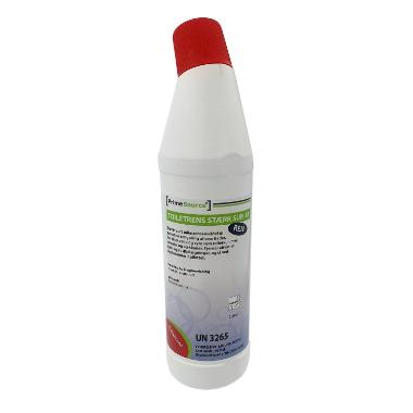 Toiletrens Prime Source Ren 65 Stærk Sur med Farve/Parfume 750 ml Rød,1 fl x 750 ml