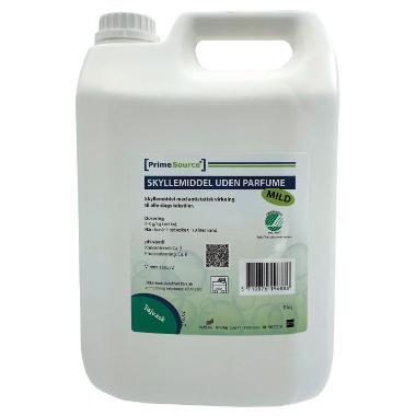 Tøjvask Skyllemiddel Prime Source Mild uden Parfume/Farve 5 ltr,5 ltr/dnk