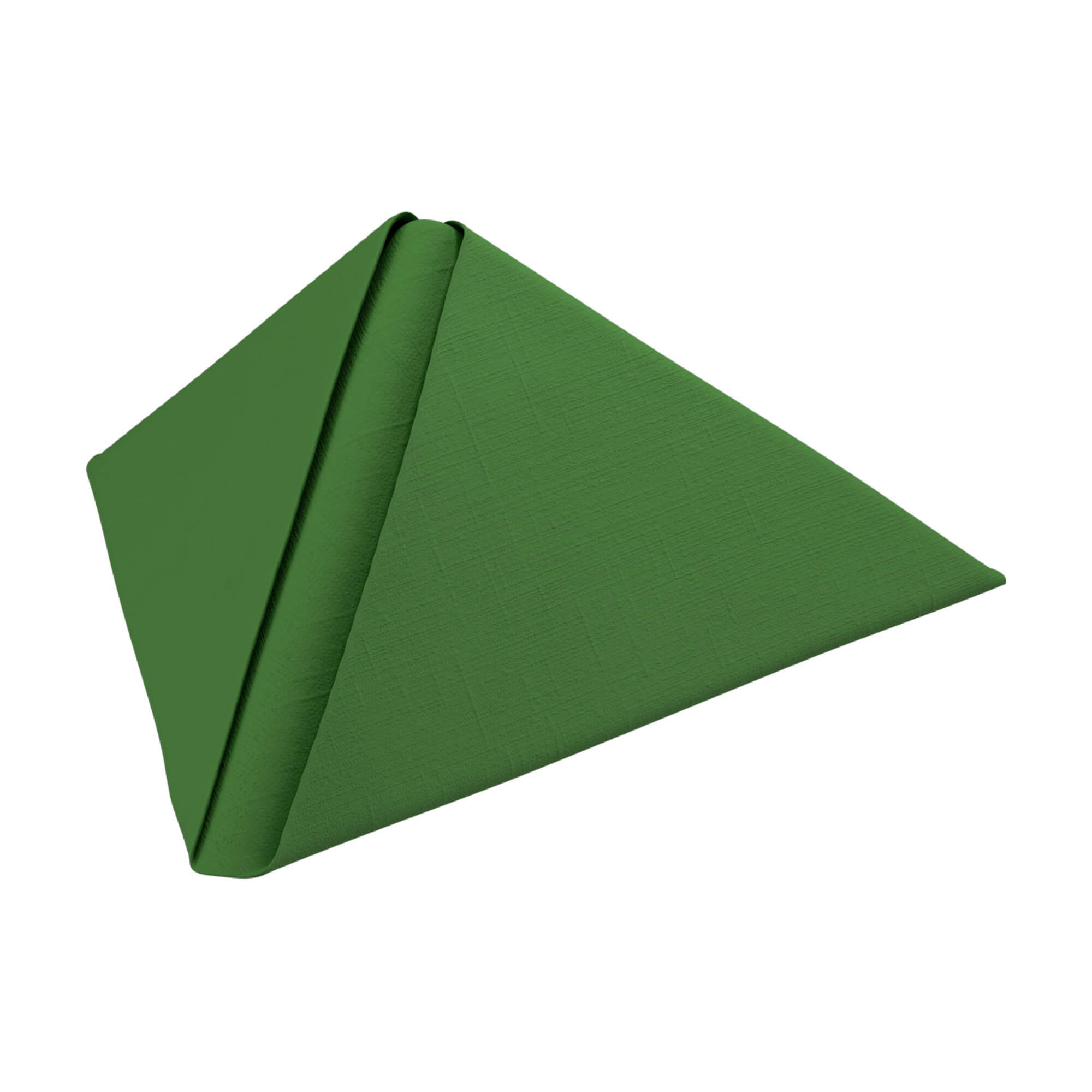 Middagsserviet, 1/4 Fold, 3-lags, 40x40, Leaf Green, Dunilin, ( 45 stk )