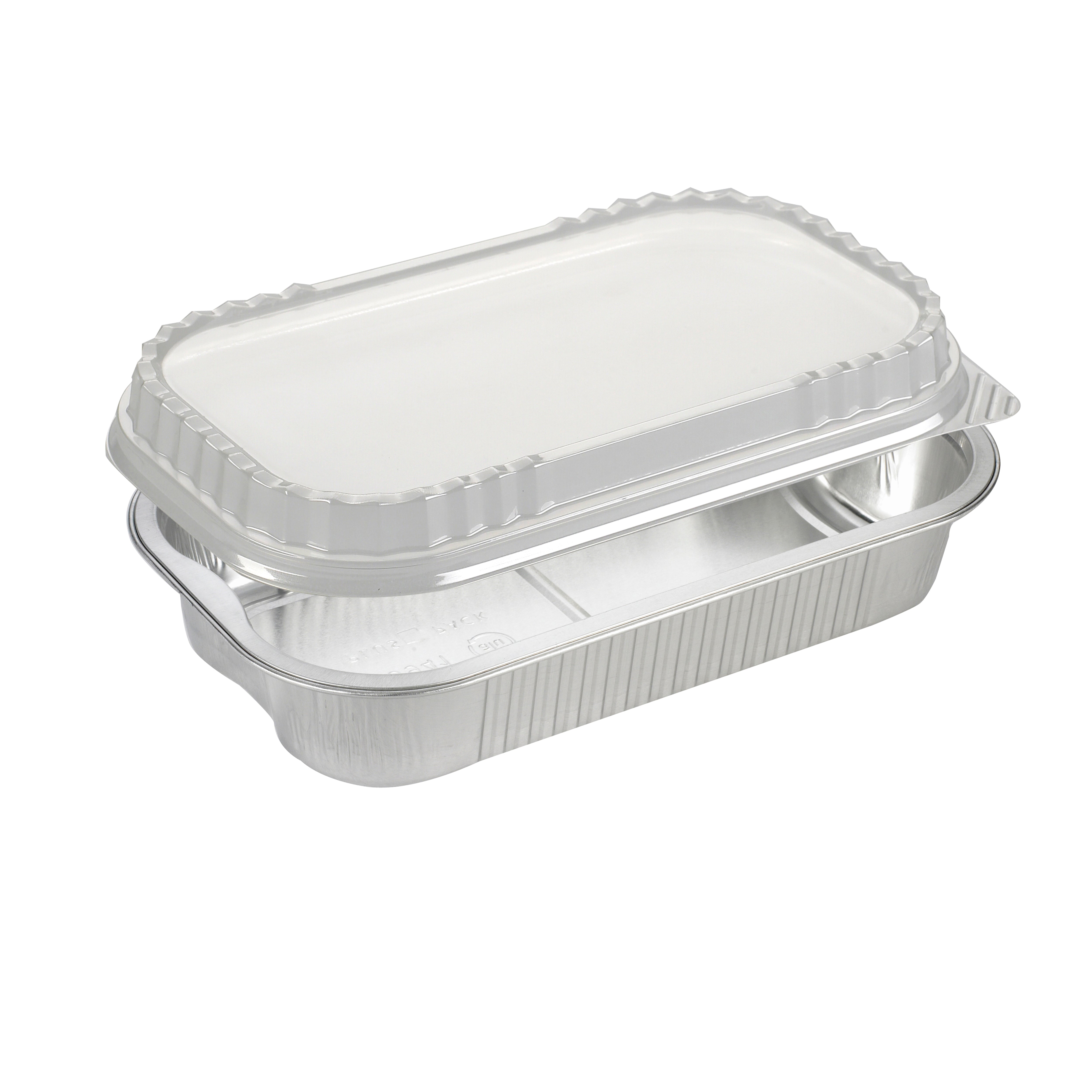 Alubakke Ready2Cook 1.0L – Frokostbakke m. låg (10 stk)