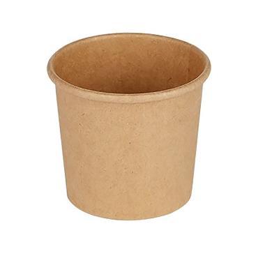 Dressingbæger 30 ml 1 oz Ø44 x 40 mm kraft pap/PE Brun,40 ps x 100 stk/krt