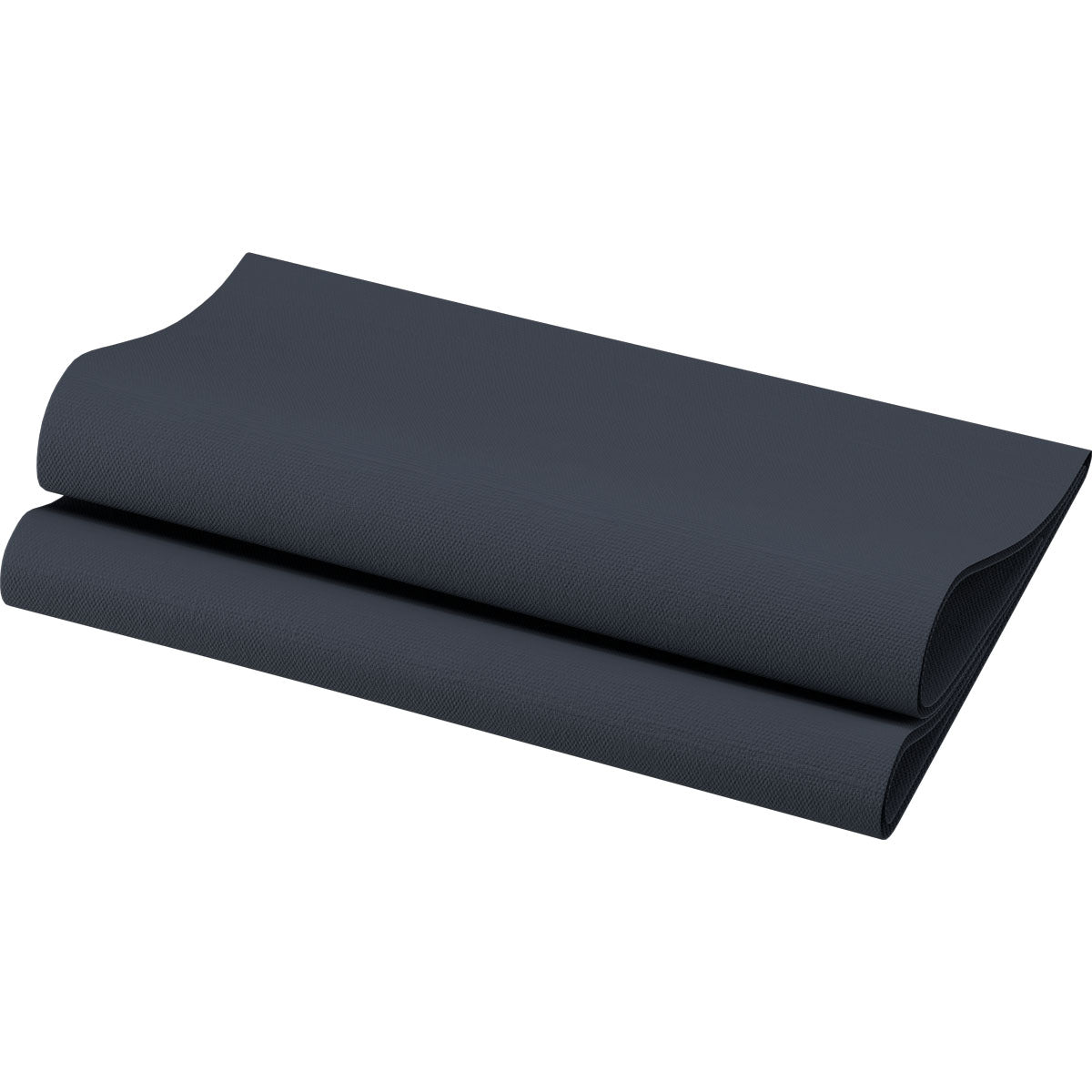 Middagsserviet, 1/4 Fold, 3-lags, 40x40, Sort, Dunisoft, ( 60 stk )