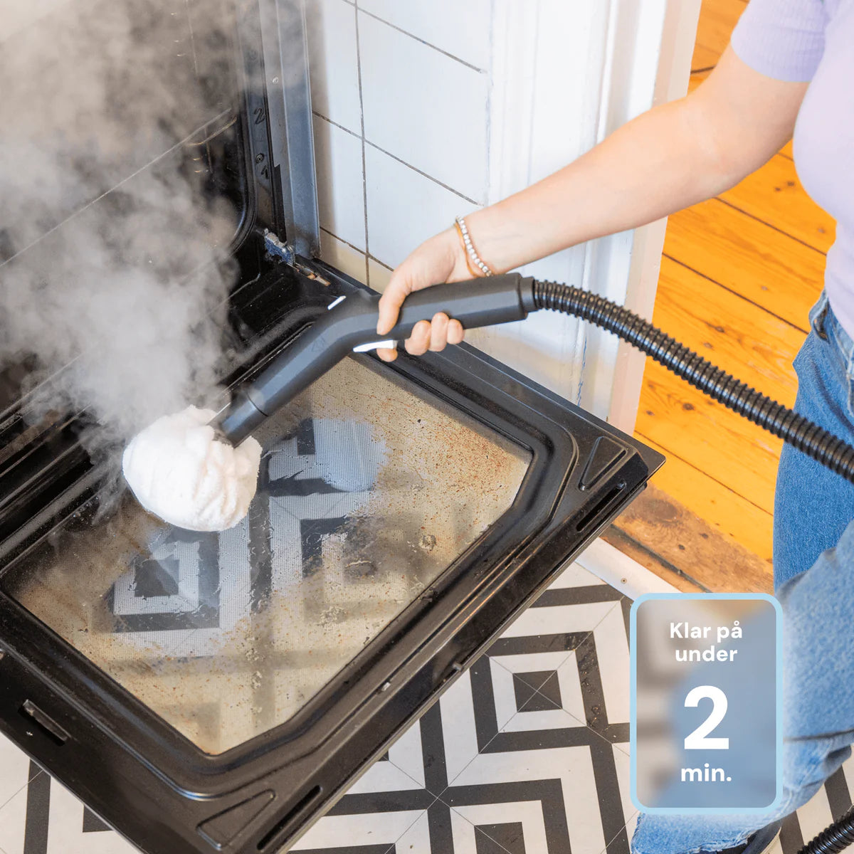 Rennoa™ SteamCleaner Pro - Professionel Industri Damprenser