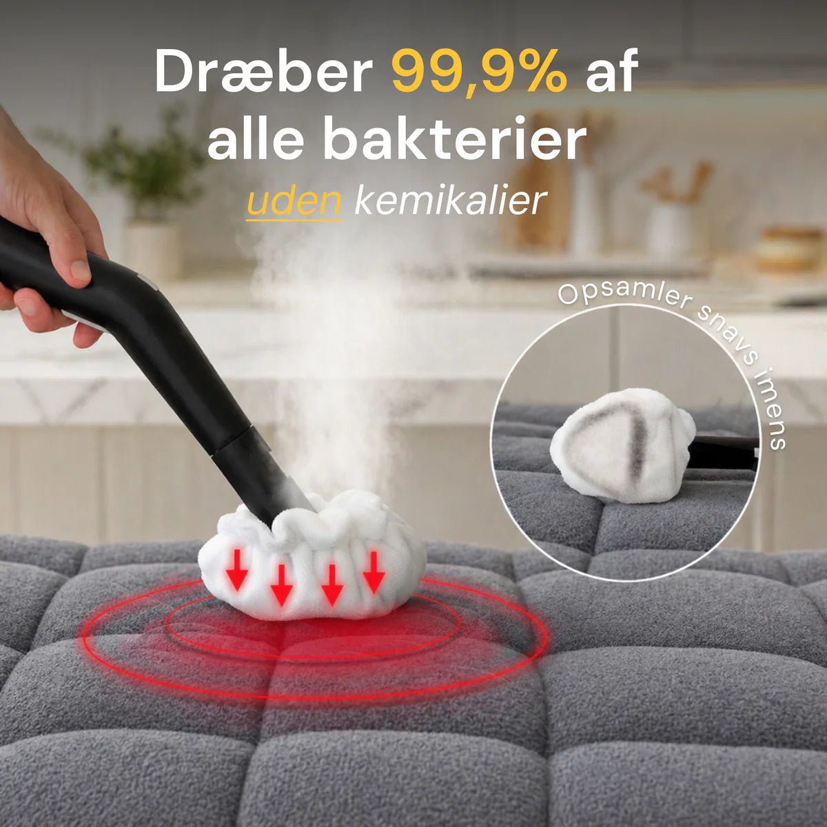 Rennoa™ SteamCleaner Pro - Professionel Industri Damprenser