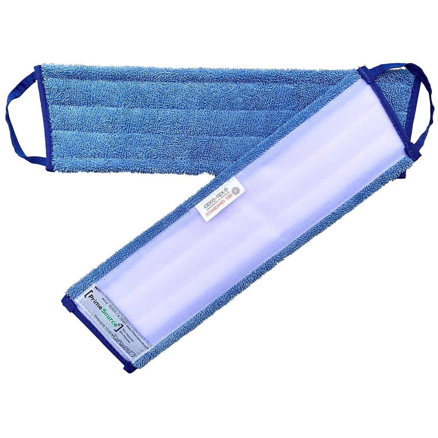 Moppe Velcro Prime Source 30cm Microfiber Öko-tex Blå,1 stk