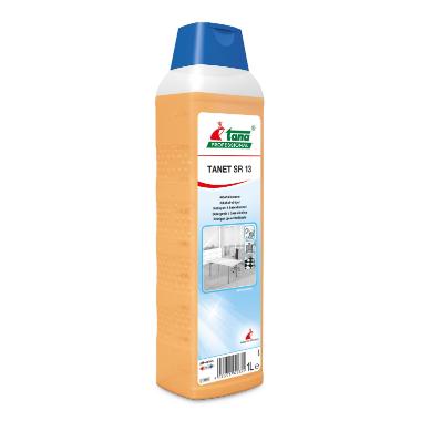 TANET SR 13 Universalrengøring med Ethanol – Orange Parfume, Blomstermærket, 1 liter (10 stk.)