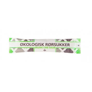Rørsukker stick 3g Økologisk Fairtrade (DK-ØKO-100),1000 stk/krt