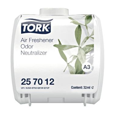 Luftfrisker Tork Neutral A3 32ml L5xB11.2xH11.8cm Hvid,6 stk/krt