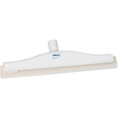 Gulvskraber 40 cm med drejeled hvid,stk