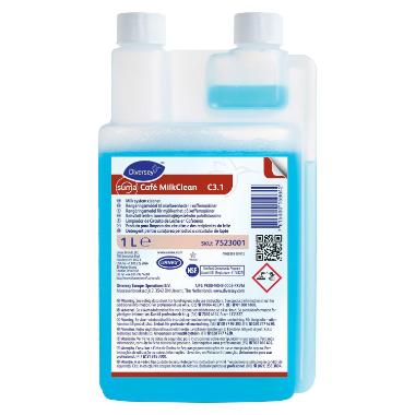 Rensemiddel til mælkeskummer i kaffemaskin – Suma Café MilkClean, 1 ltr, karton