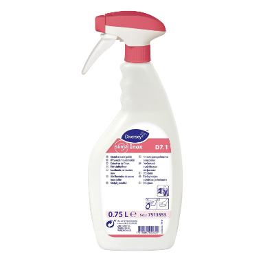 Stålpleje Suma Inox D7.1 Vandbaseret uden Parfume Klar-til-Brug 750 ml