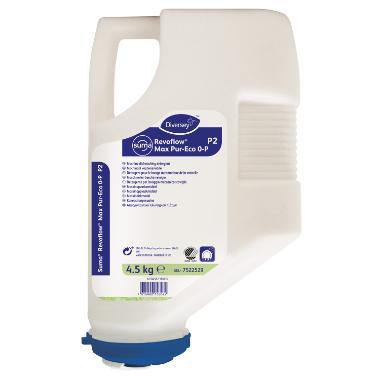 Maskinopvask Pulver Suma RevoFlow Max Pur-Eco P2 – 3 x 4,5 kg, uden klor, EU Ecolabel