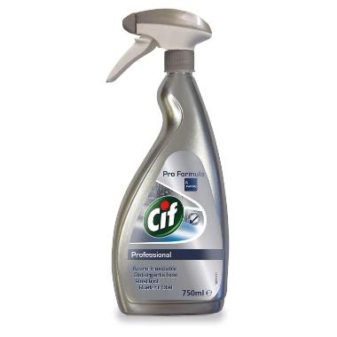 Stålpleje Cif Pro Formula uden Parfume Klar-til-Brug 750 ml,750 Ml/fl