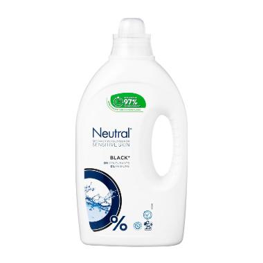 Neutral Black Flydende Tøjvask 1250 ml – Uden Parfume, Blegemiddel og Optisk Hvidt