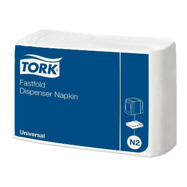 Serviet Tork N2 Compact Fold Hvid,300 stk/pk