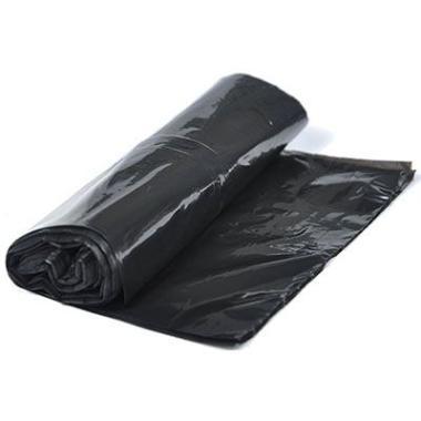 Spandepose 4 ltr 130/60x320 mm 15 my LDPE Sort,35 Stk/rl
