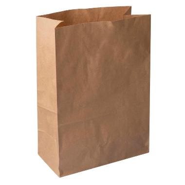 Klodsbundspose 320x170x450 mm 25 ltr FSC 80 gr Brun,200 stk/krt