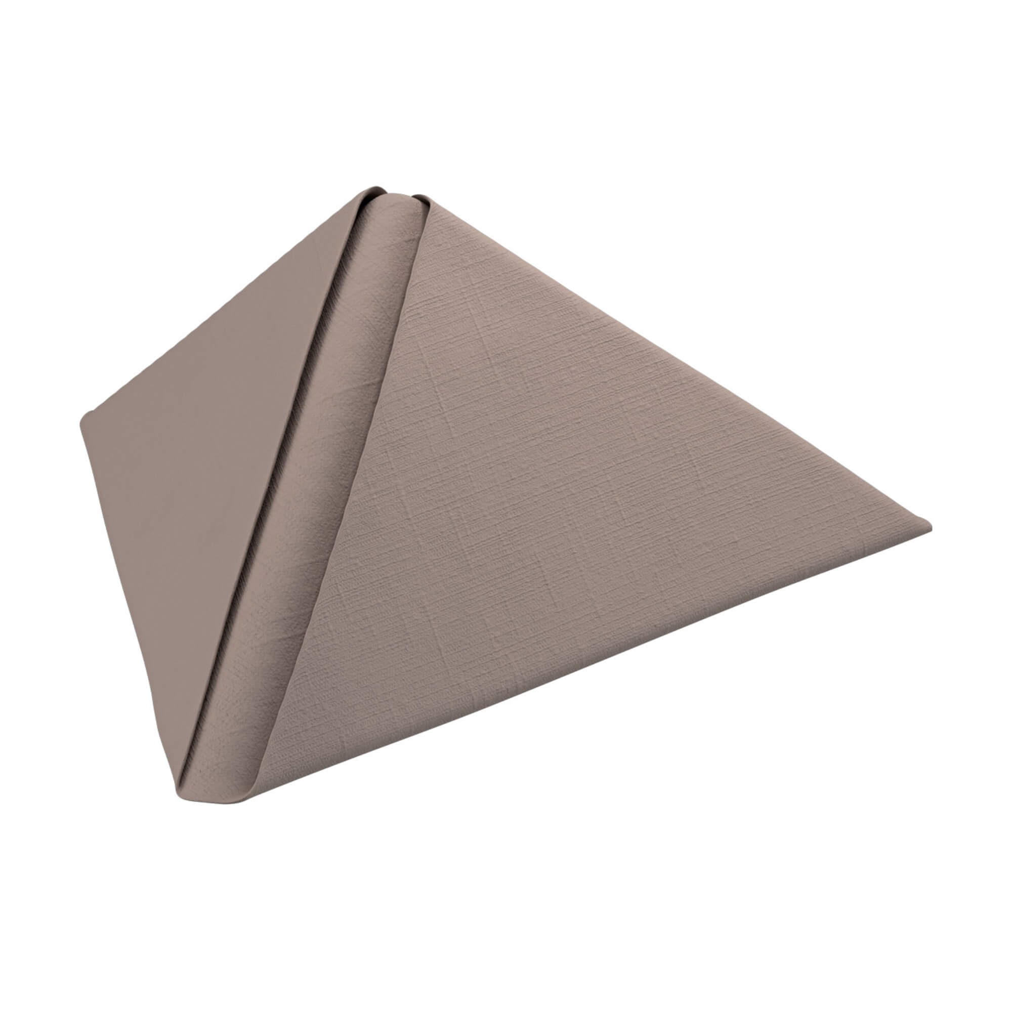 Middagsserviet, 1/4 Fold, 3-lags, 40x40, Greige, Dunilin, ( 45 stk )
