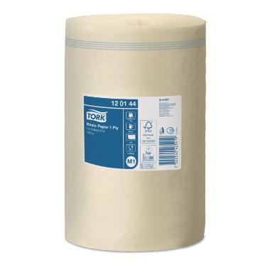 Håndklæderulle Tork M1 Mini – 1-lags – Uden hylse – 11 stk/krt
