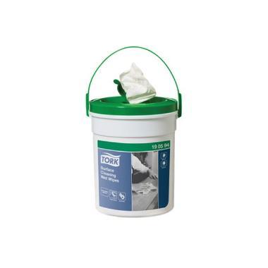 Aftørringsklude Tork Wet Wipe – Spand – Overfladerengøring – 4 stk/krt