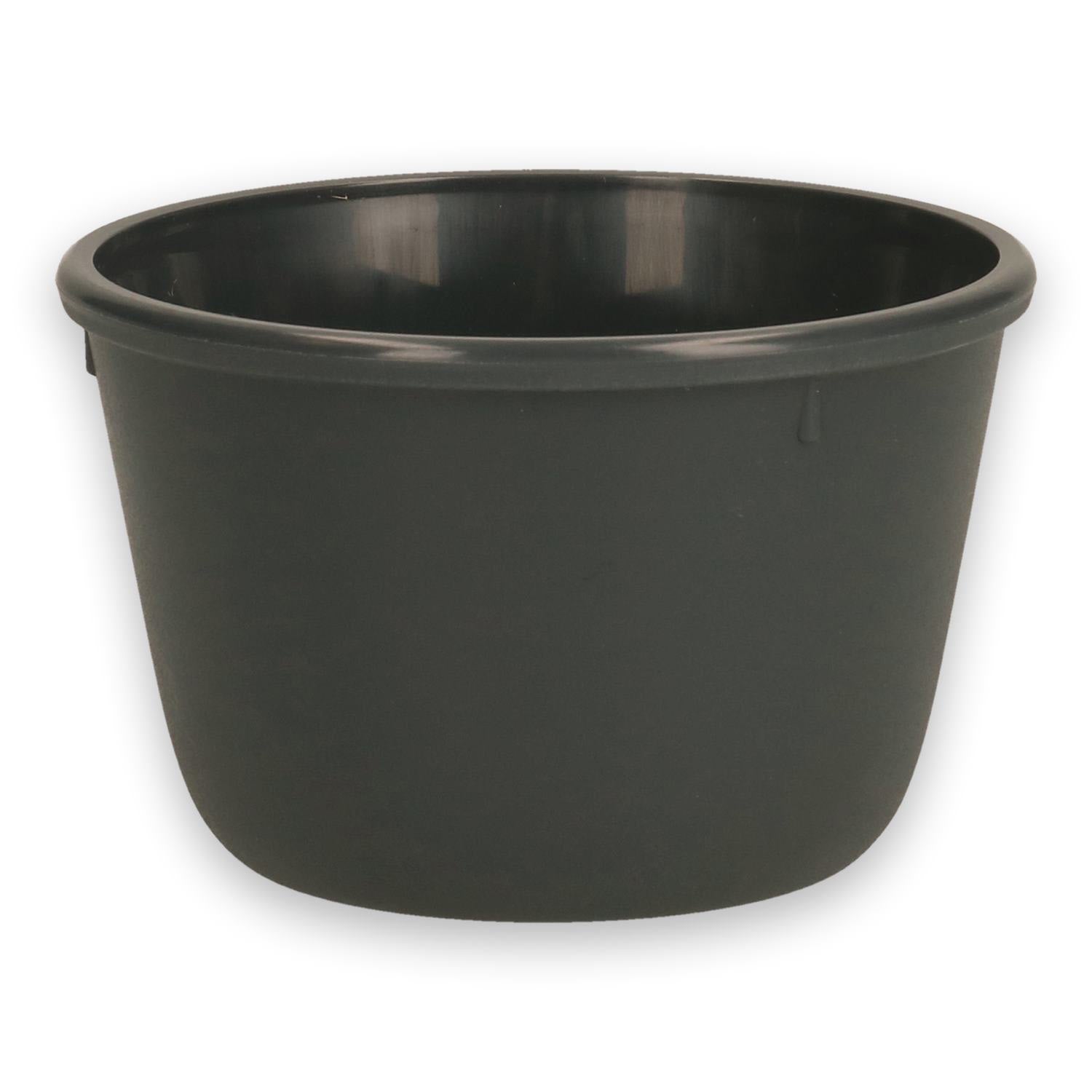 Plastskål Verive Take Away Flergangs Ø79xH50mm 150ml 5oz Mørke Grå,32 stk/pk